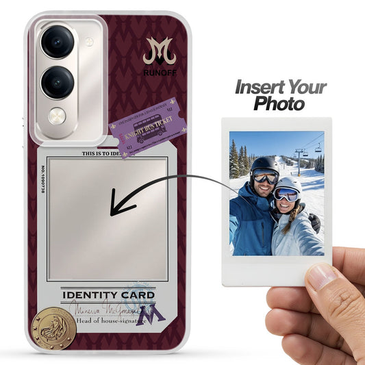 Designer Cover Case with Customizable Transparent Slot for Personalised Photos For Vivo Y19e