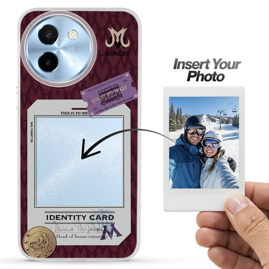 Designer Cover Case with Customizable Transparent Slot for Personalised Photos For Vivo Y58 5G