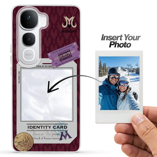 Designer Cover Case with Customizable Transparent Slot for Personalised Photos For Vivo Y400 Pro 5G