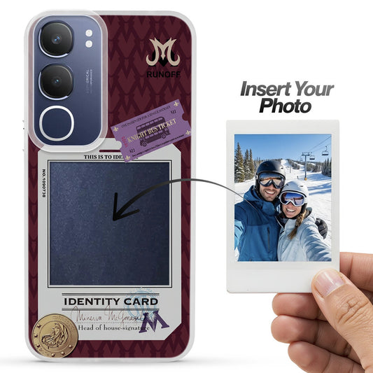 Designer Cover Case with Customizable Transparent Slot for Personalised Photos For Vivo Y29 5G