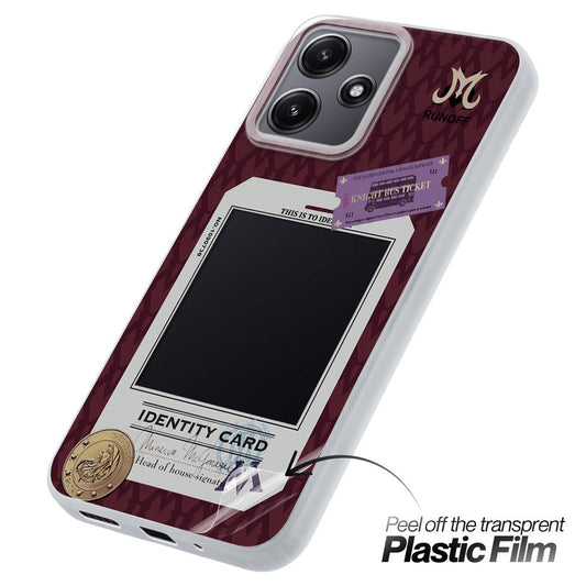 Designer Cover Case with Customizable Transparent Slot for Personalised Photos For Redmi 12 4G