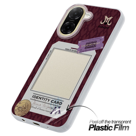 Designer Cover Case with Customizable Transparent Slot for Personalised Photos For Redmi A5
