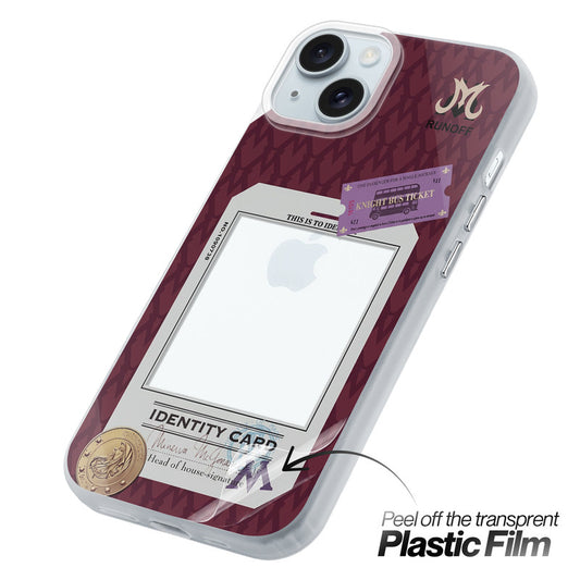 Designer Cover Case with Customizable Transparent Slot for Personalised Photos For Apple iPhone 15