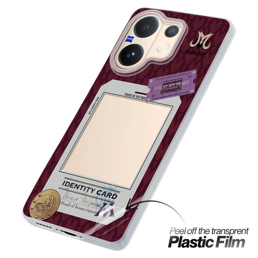 Designer Cover Case with Customizable Transparent Slot for Personalised Photos For Vivo V60 5G