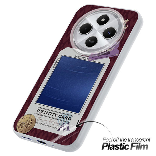 Designer Cover Case with Customizable Transparent Slot for Personalised Photos For Redmi 14C 5G