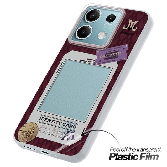 Designer Cover Case with Customizable Transparent Slot for Personalised Photos For Redmi Note 13 5G