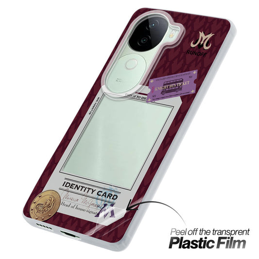 Designer Cover Case with Customizable Transparent Slot for Personalised Photos For iQOO Z9s 5G