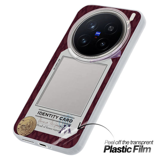 Designer Cover Case with Customizable Transparent Slot for Personalised Photos For Vivo X200 Pro 5G