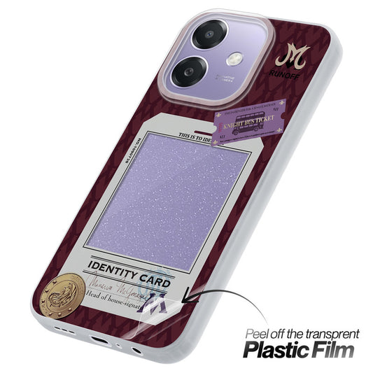 Designer Cover Case with Customizable Transparent Slot for Personalised Photos For Oppo A3 5G