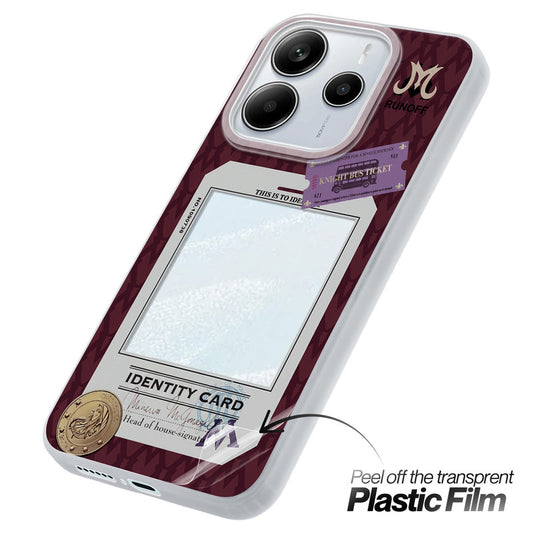Designer Cover Case with Customizable Transparent Slot for Personalised Photos For Redmi Note 14 5G