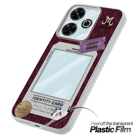 Designer Cover Case with Customizable Transparent Slot for Personalised Photos For Poco M6 Plus 5G