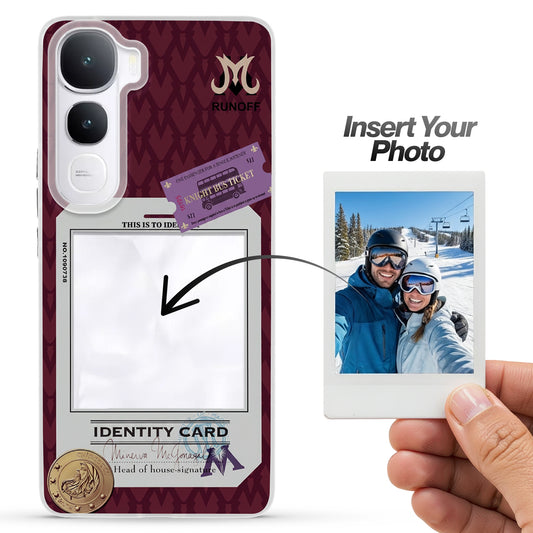 Designer Cover Case with Customizable Transparent Slot for Personalised Photos For Vivo Y400 5G
