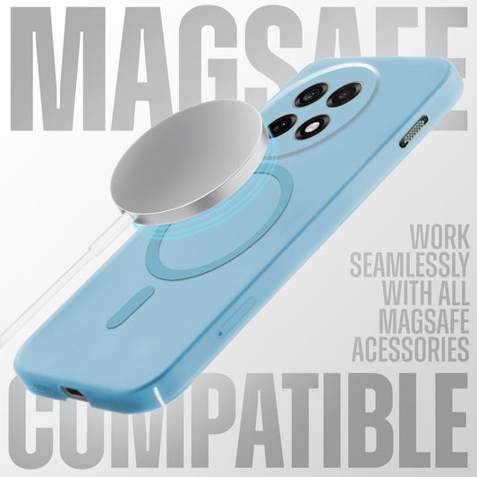 Sleek Frosted Matte Hard Case with MagSafe Support For OnePlus 13R 5G