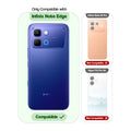Compatibility comparison image showing Infinix Note Edge supported, while other models are not compatible.