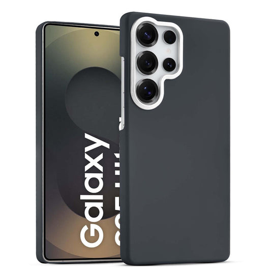 Stone Like Matte Finish Back Case for Samsung S25 Ultra 5G , Detachable Camera Ring