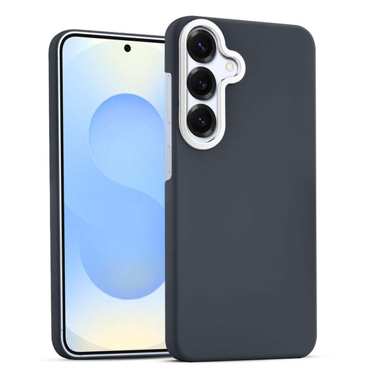 Stone Like Matte Finish Back Case for Samsung S25 5G , Detachable Camera Ring