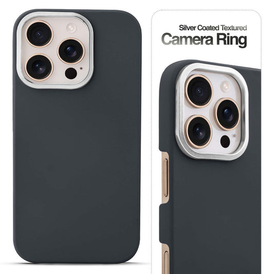 Detachable Ring Matte Case for Apple iphone 16 Pro Max