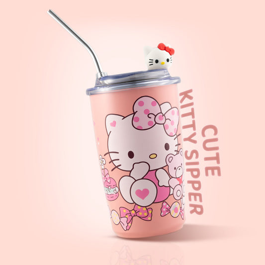 Kawaii Characters Sipper