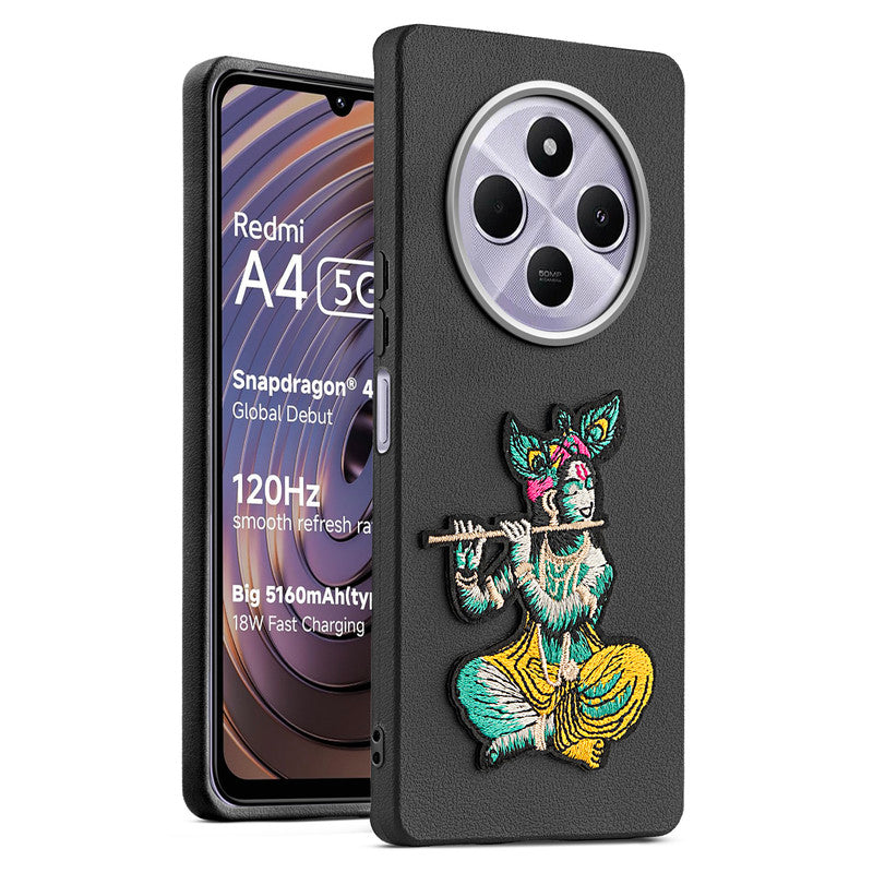 Divine Embroidered Back Case for Redmi A4 5G