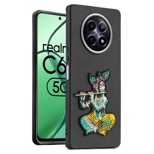 Divine Embroidered Back Case for Realme C65 5G