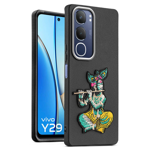 Divine Embroidered Back Case for Vivo Y29 5G