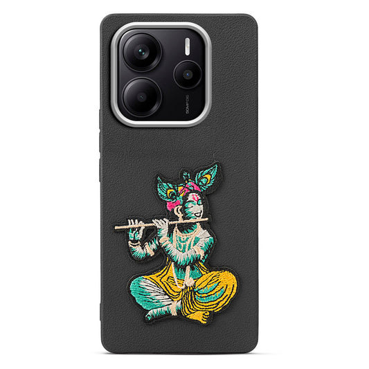 Divine Embroidered Back Case for Redmi Note 14 5G