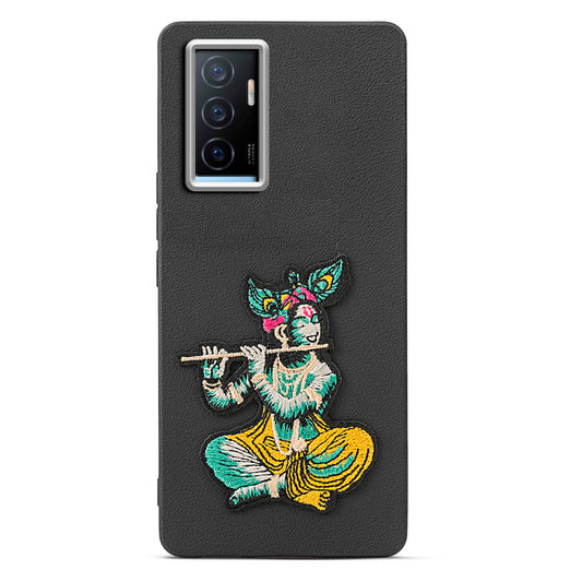 Divine Embroidered Back Case for Vivo Y75 4G