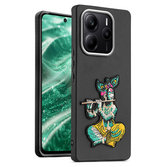 Divine Embroidered Back Case for Redmi Note 14 SE 5G