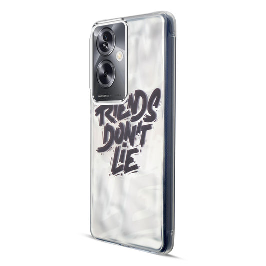 Wrinkle & Artistic Wave Printed Phone Case For Oppo A79 5G