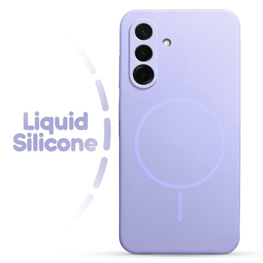 Cloud Feel Silicone Case for Samsung A36 5G – Supports Wireless Charging