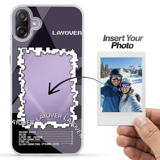 Designer Cover Case with Customizable Transparent Slot for Personalised Photos For Samsung M17e 5G