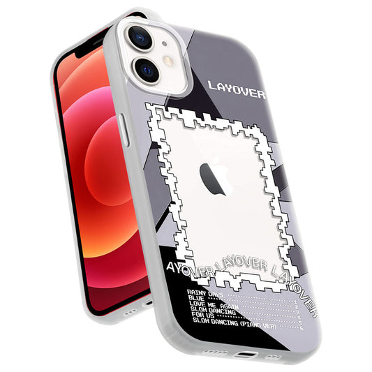 Designer Cover Case with Customizable Transparent Slot for Personalised Photos For Apple iPhone 12