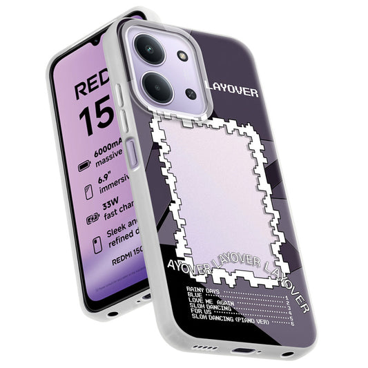 Designer Cover Case with Customizable Transparent Slot for Personalised Photos For Redmi 15C 5G