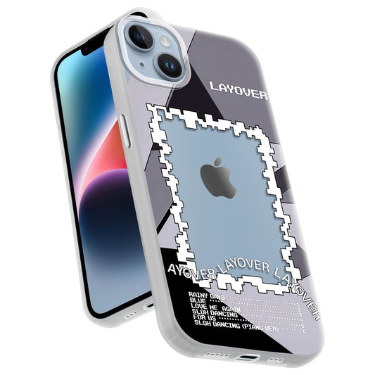 Designer Cover Case with Customizable Transparent Slot for Personalised Photos For Apple iPhone 14