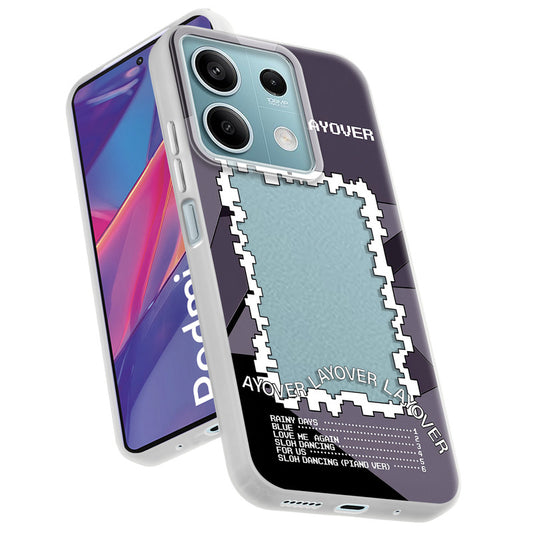 Designer Cover Case with Customizable Transparent Slot for Personalised Photos For Redmi Note 13 5G