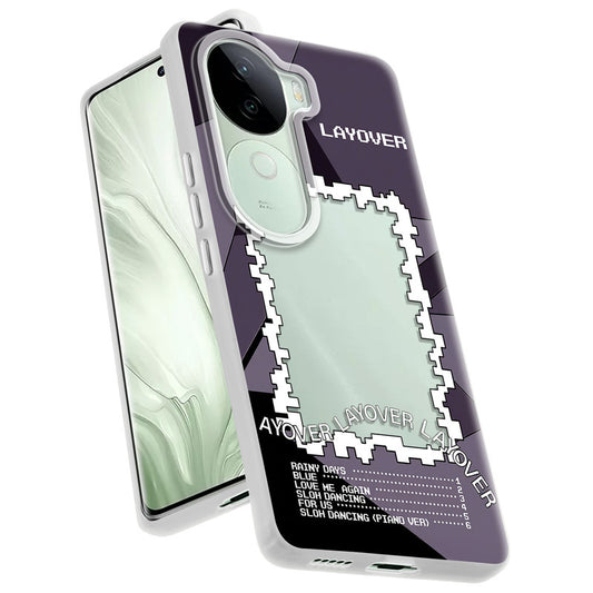 Designer Cover Case with Customizable Transparent Slot for Personalised Photos For Vivo V40e 5G