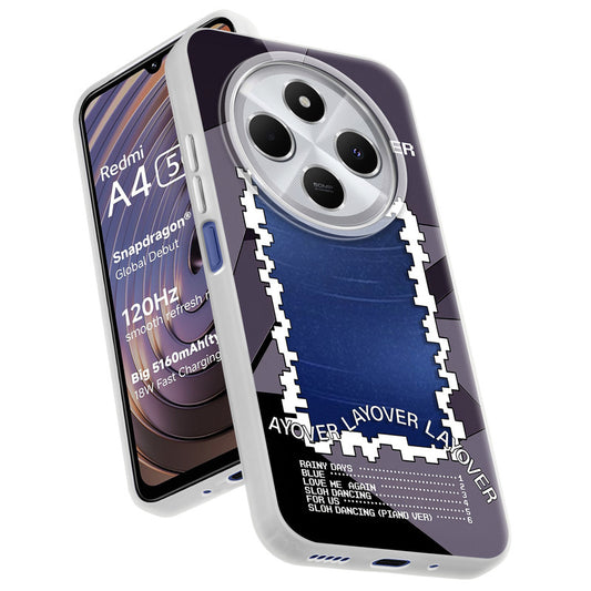 Designer Cover Case with Customizable Transparent Slot for Personalised Photos For Redmi A4 5G