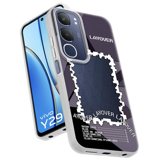 Designer Cover Case with Customizable Transparent Slot for Personalised Photos For Vivo Y29 5G