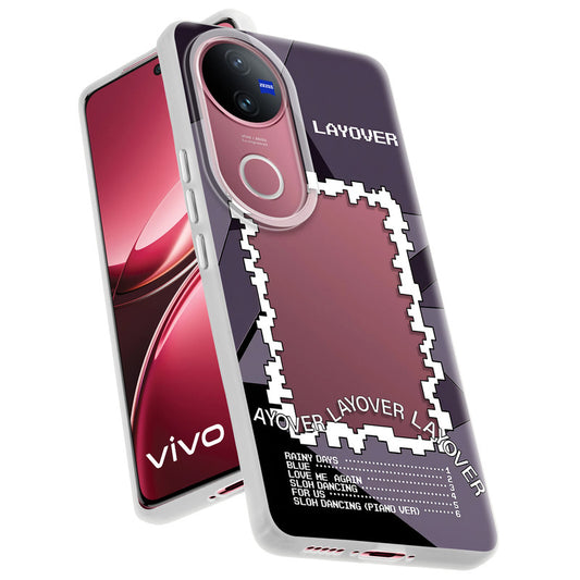 Designer Cover Case with Customizable Transparent Slot for Personalised Photos For Vivo V50 5G