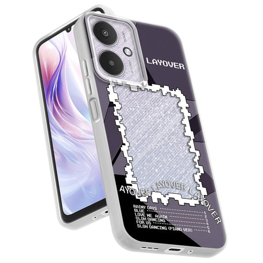 Designer Cover Case with Customizable Transparent Slot for Personalised Photos For Redmi 13C 5G
