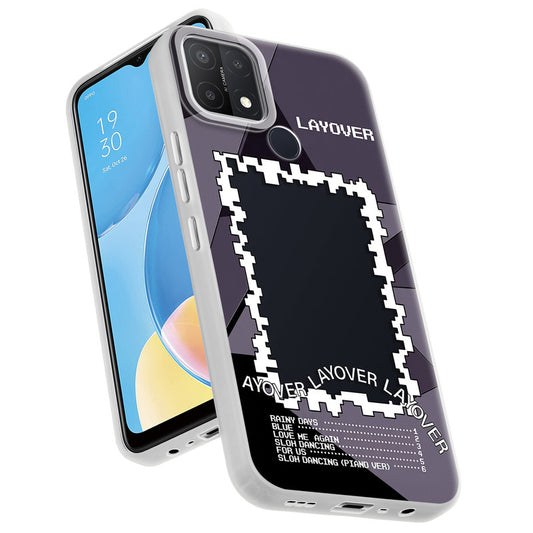 Designer Cover Case with Customizable Transparent Slot for Personalised Photos For Oppo A15S
