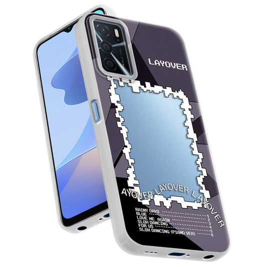 Designer Cover Case with Customizable Transparent Slot for Personalised Photos For Oppo A16