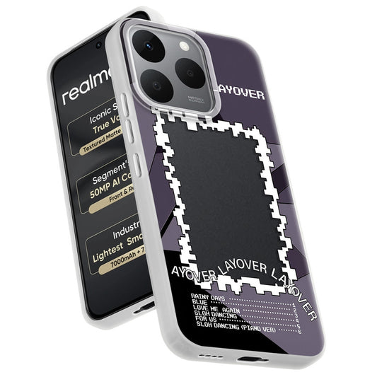 Designer Cover Case with Customizable Transparent Slot for Personalised Photos For Realme 15T 5G