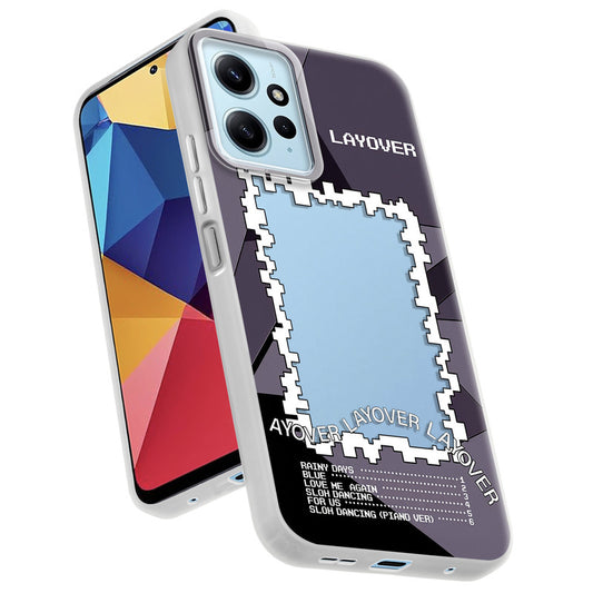 Designer Cover Case with Customizable Transparent Slot for Personalised Photos For Redmi Note 12 4G