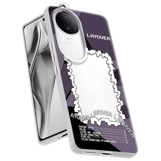 Designer Cover Case with Customizable Transparent Slot for Personalised Photos For Vivo V50e 5G