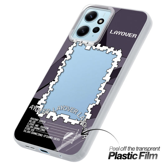 Designer Cover Case with Customizable Transparent Slot for Personalised Photos For Redmi Note 12 4G