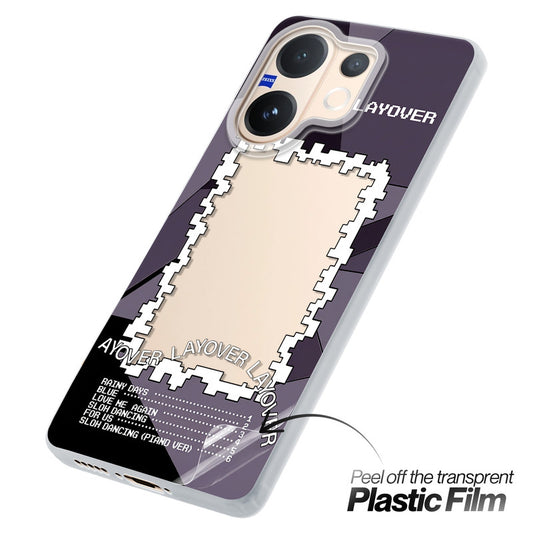 Designer Cover Case with Customizable Transparent Slot for Personalised Photos For Vivo V60 5G