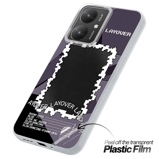 Designer Cover Case with Customizable Transparent Slot for Personalised Photos For Poco M6 5G