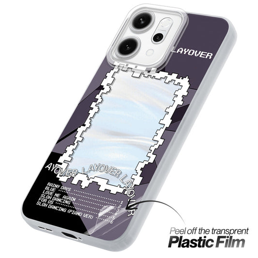 Designer Cover Case with Customizable Transparent Slot for Personalised Photos For Oppo Reno 14 5G