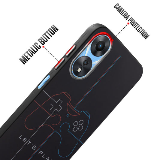Printed Tough Case For Oppo A58 4G